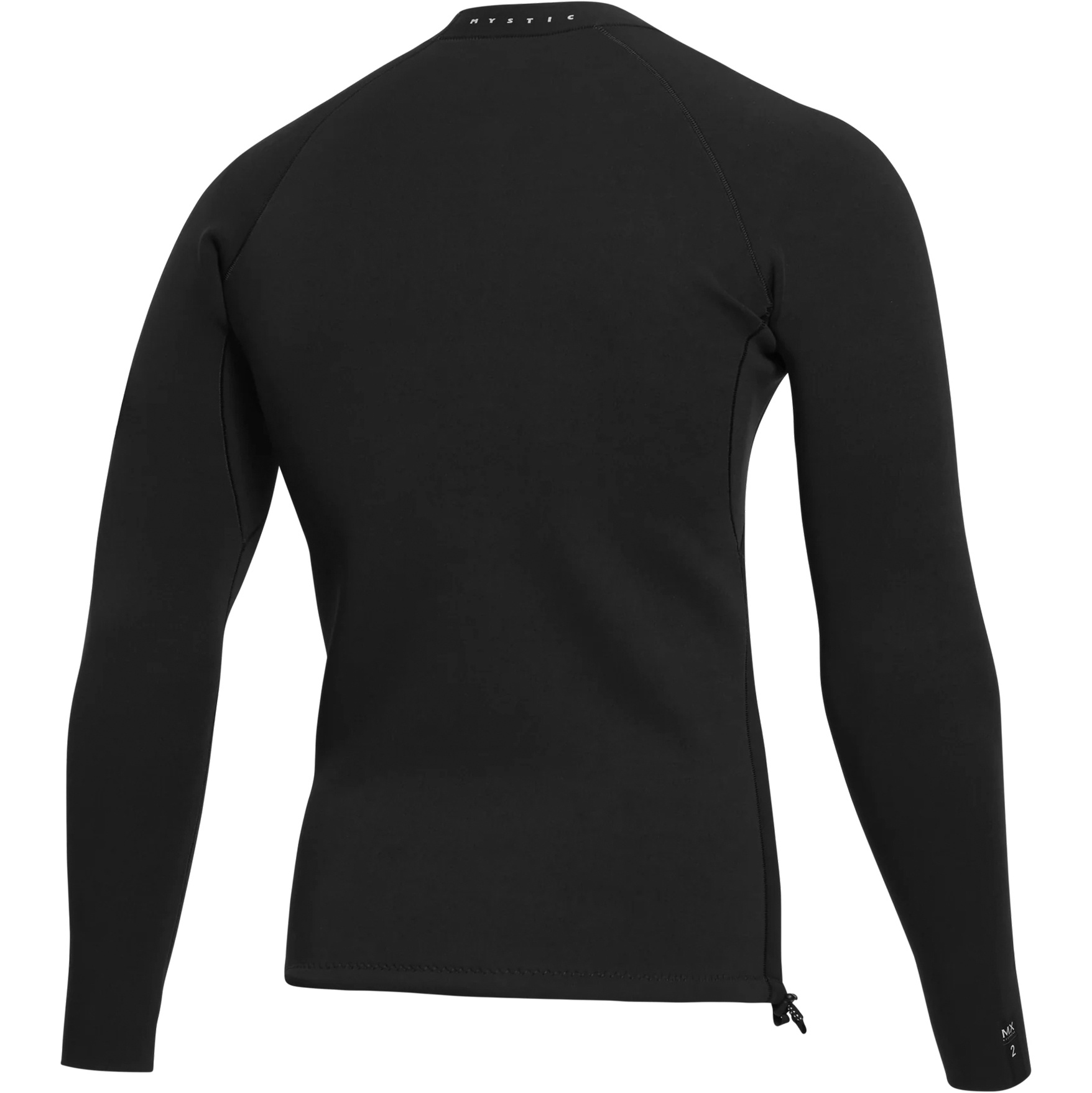 2026 Mystic Hommes Star 2mm Haut Manches Surf Top 35001.230171 - Black